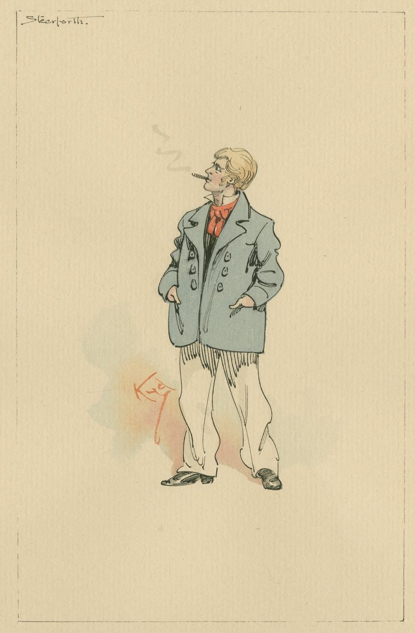 James Steerforth, ca. 1920er Jahre von Joseph Clayton Clarke