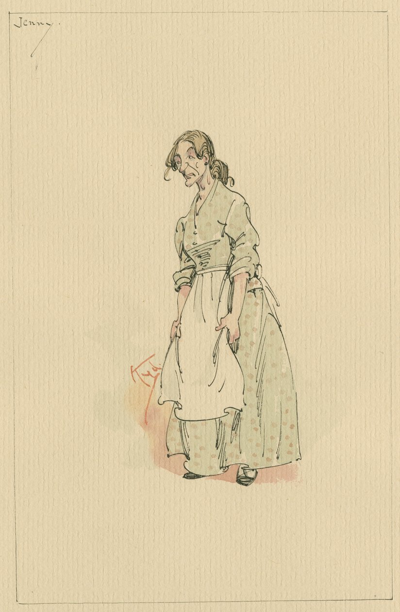 Jenny, ca. 1920er Jahre von Joseph Clayton Clarke