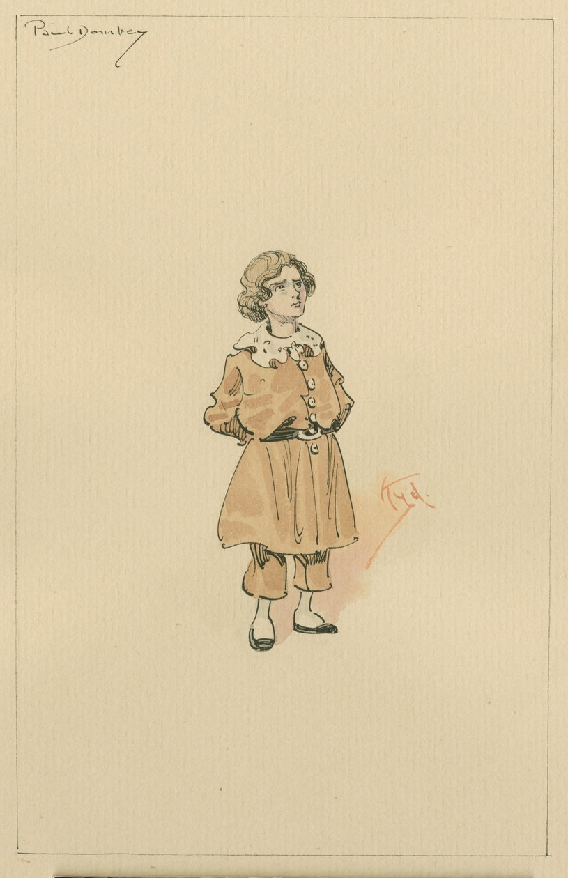 Kleiner Paul Dombey, ca. 1920er von Joseph Clayton Clarke