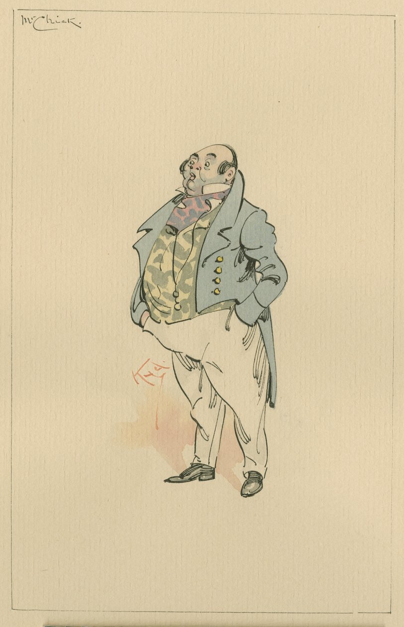 Mr. Chick, um 1920er von Joseph Clayton Clarke