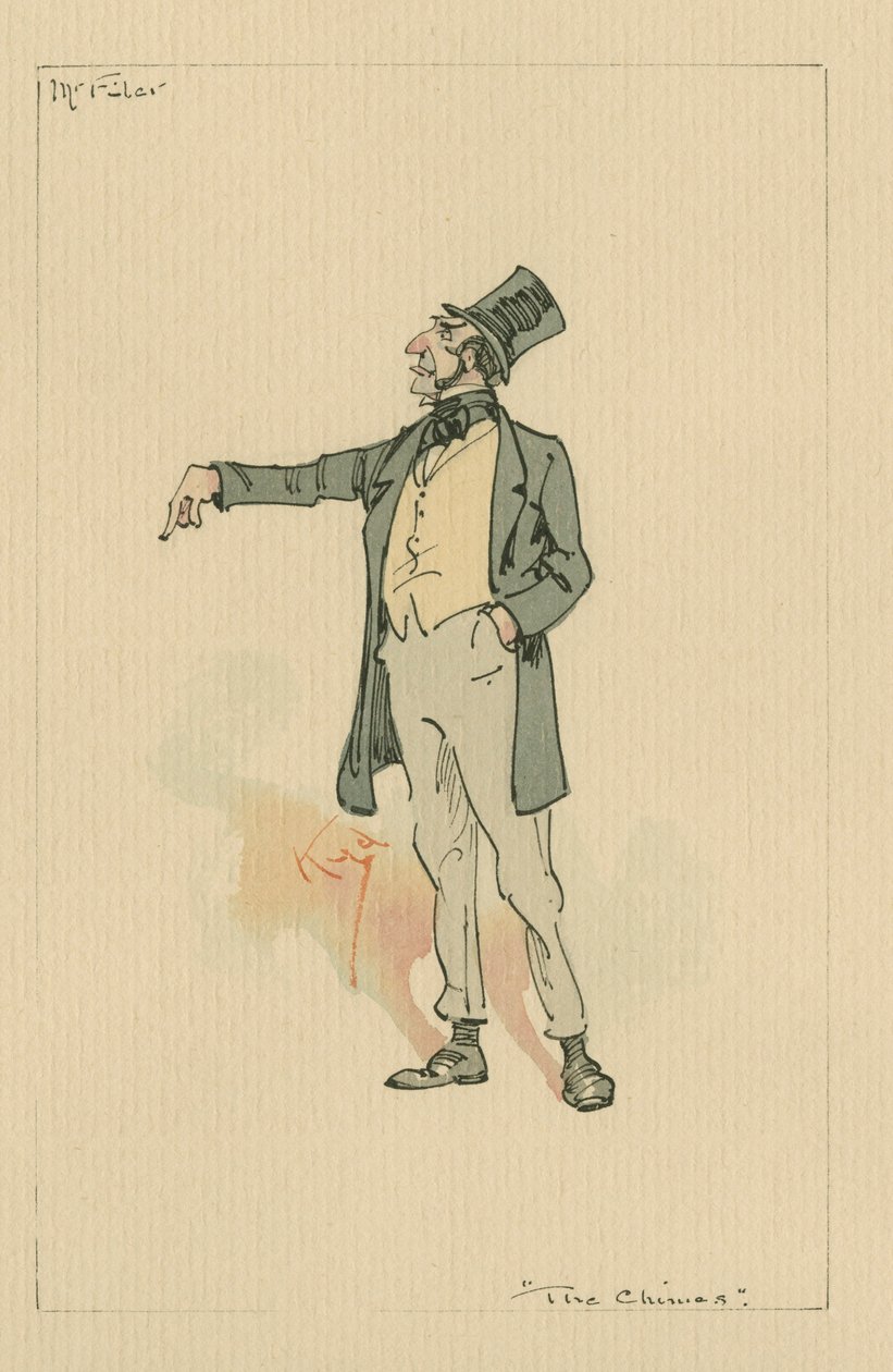 Mr. Filer - Die Glocken, um 1920er Jahre von Joseph Clayton Clarke