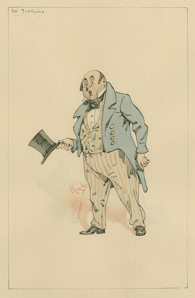Mr. Jorkins, ca. 1920er von Joseph Clayton Clarke