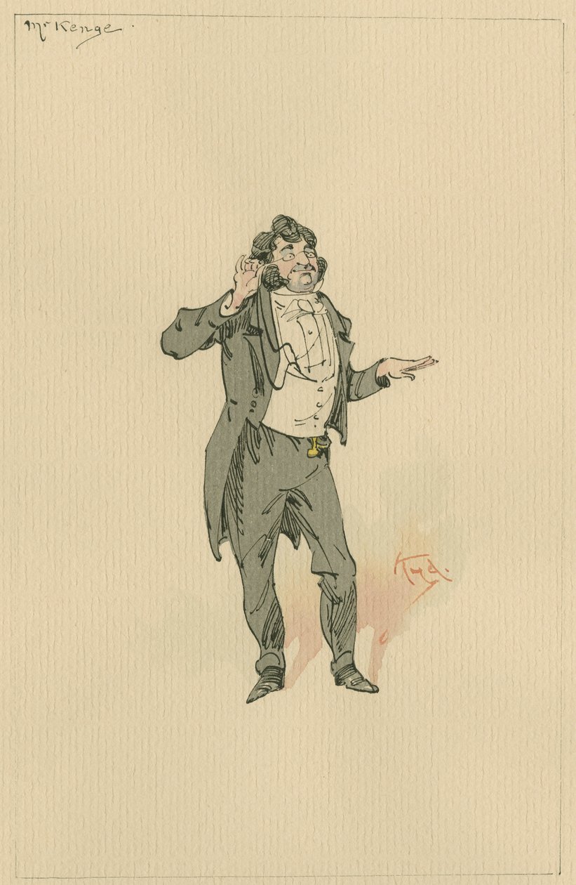 Mr. Kenge, ca. 1920er Jahre von Joseph Clayton Clarke