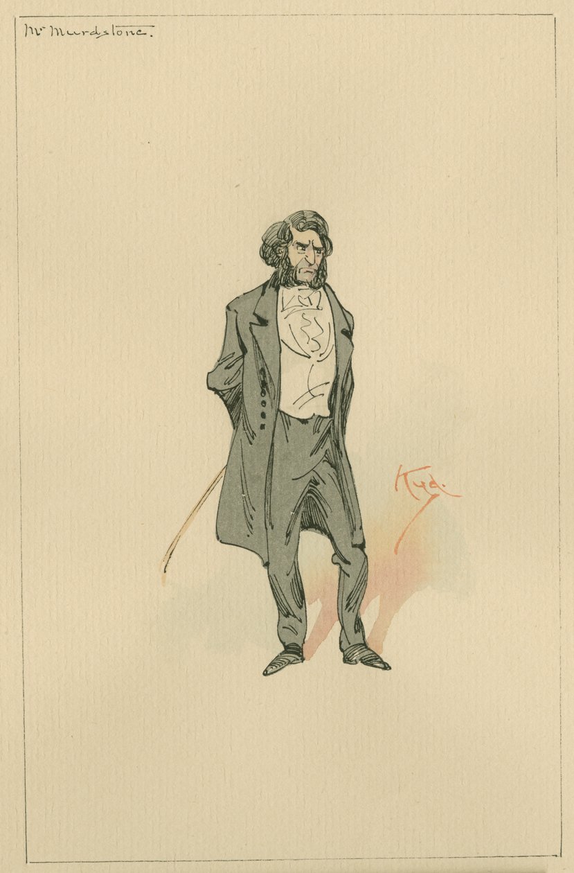 Mr. Murdstone von Joseph Clayton Clarke