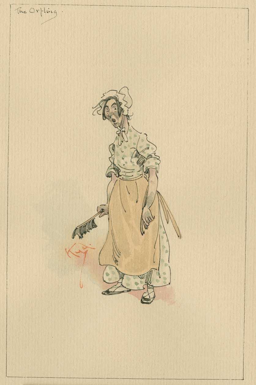 Das Waisenkind, ca. 1920er von Joseph Clayton Clarke