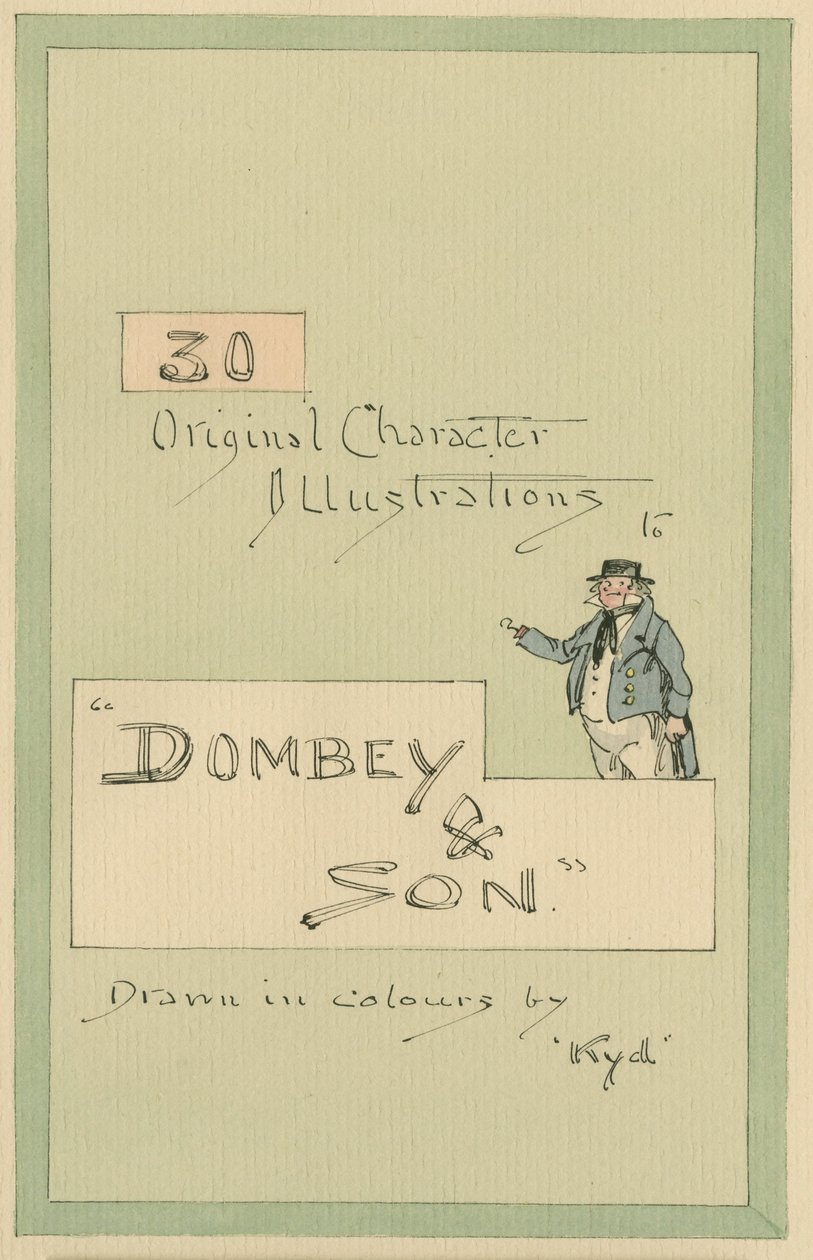 Titelseite, um 1920er von Joseph Clayton Clarke