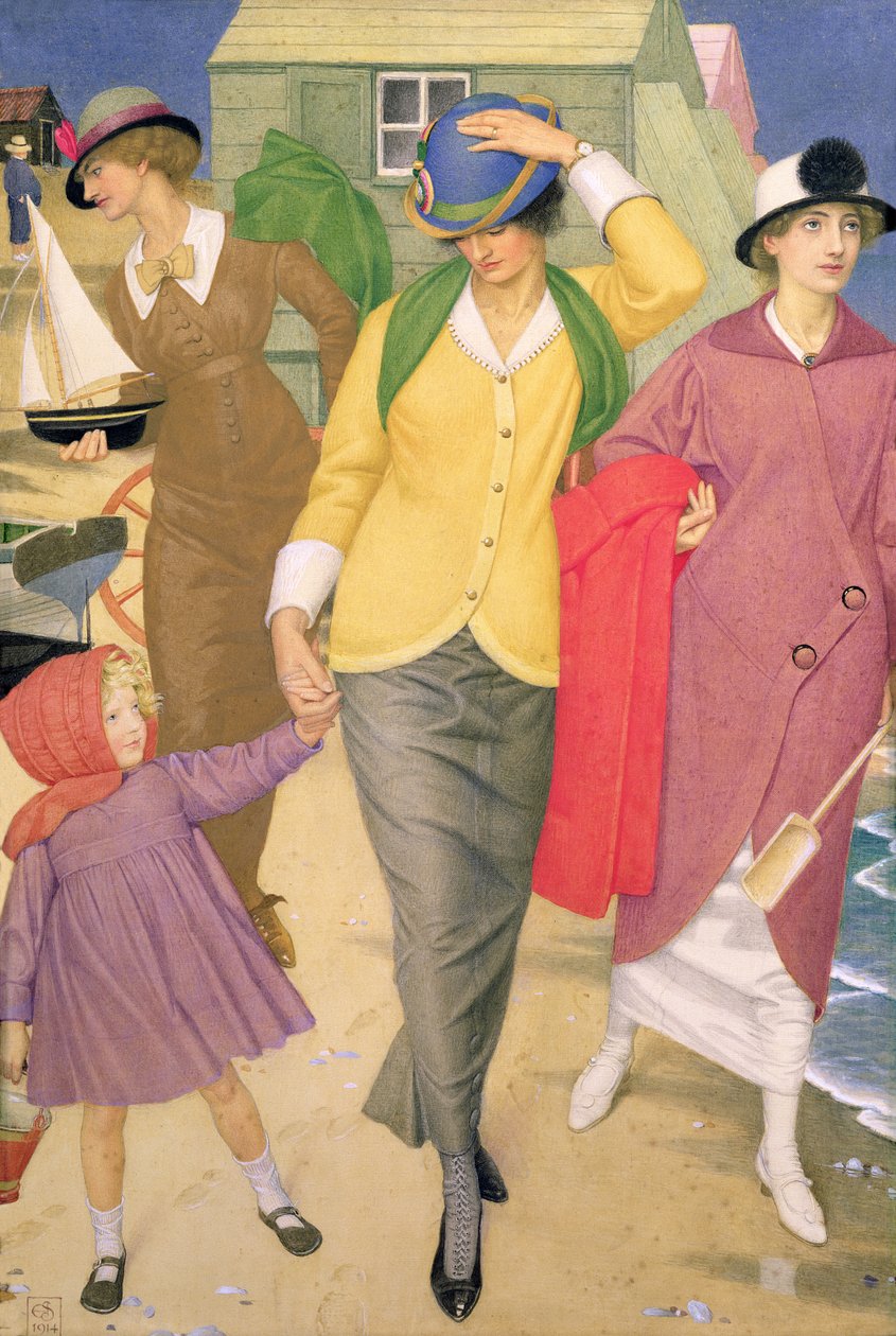 Entlang der Küste, 1914 von Joseph Edward Southall