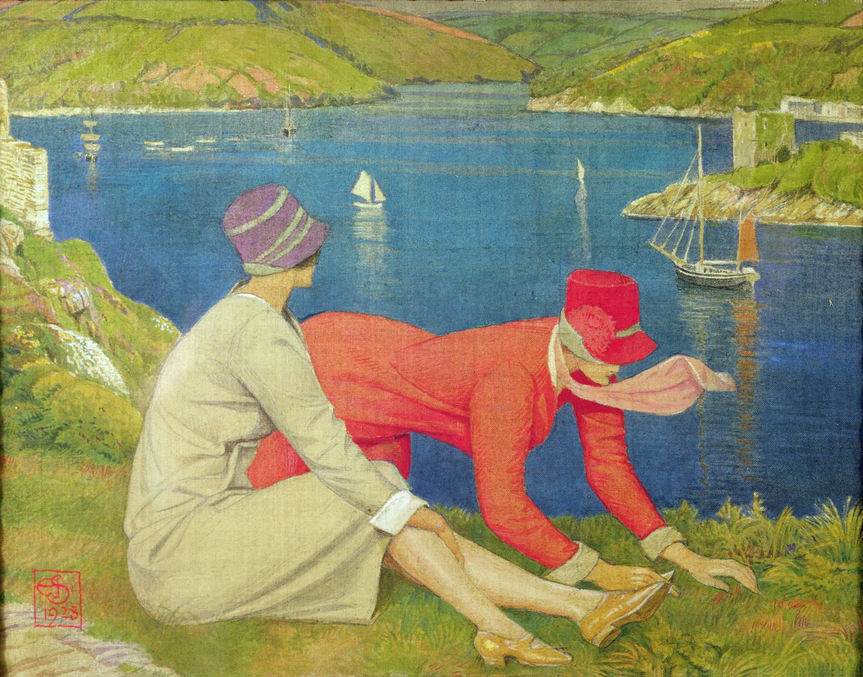 Die Botaniker, 1928 von Joseph Edward Southall