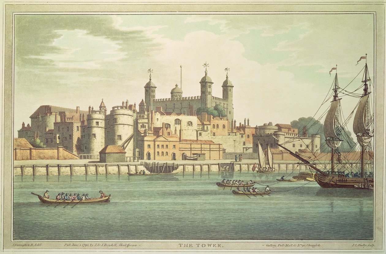 Tower of London, 1795 von Joseph Farington