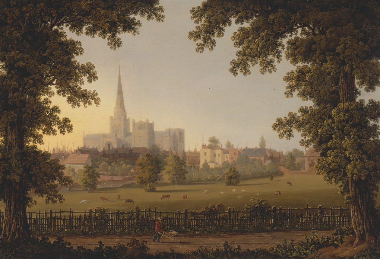 Kathedrale von Chichester von Joseph Francis Gilbert