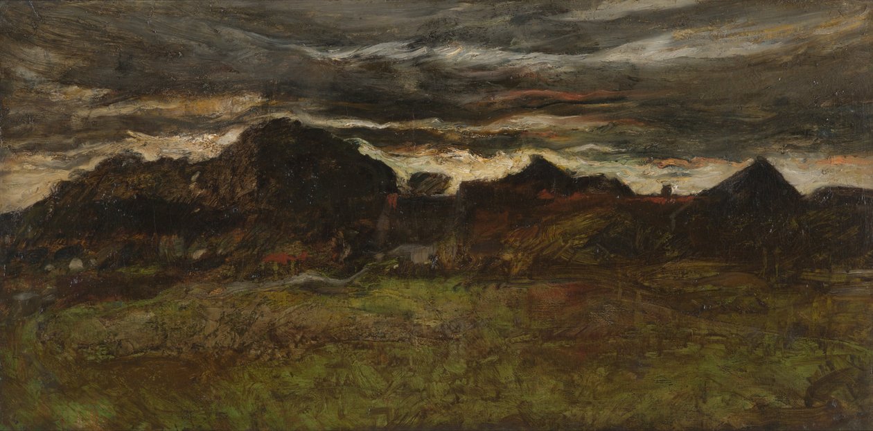 Landschaft bei Dachau von Joseph Frank Currier