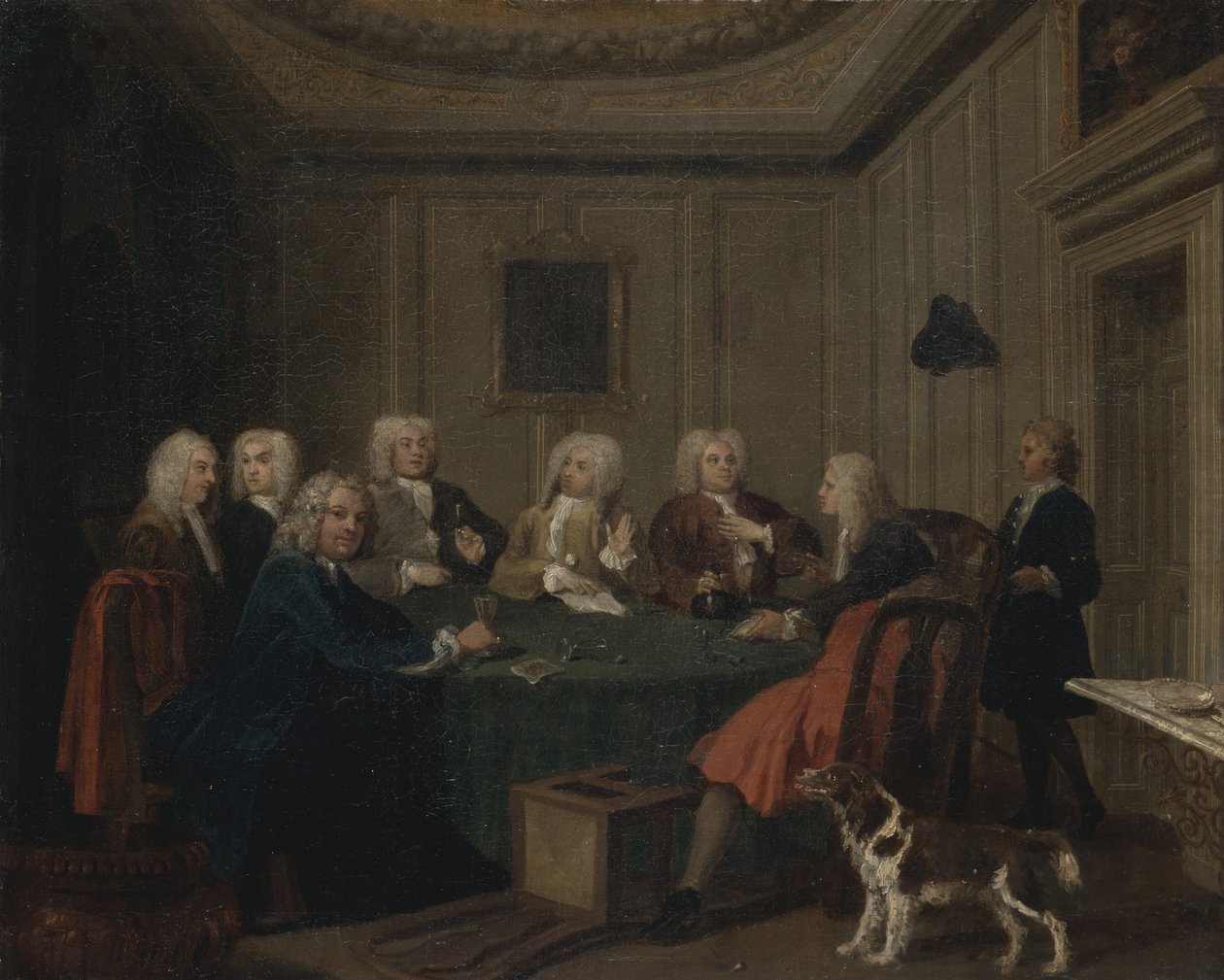 Ein Club von Gentlemen von Joseph Highmore