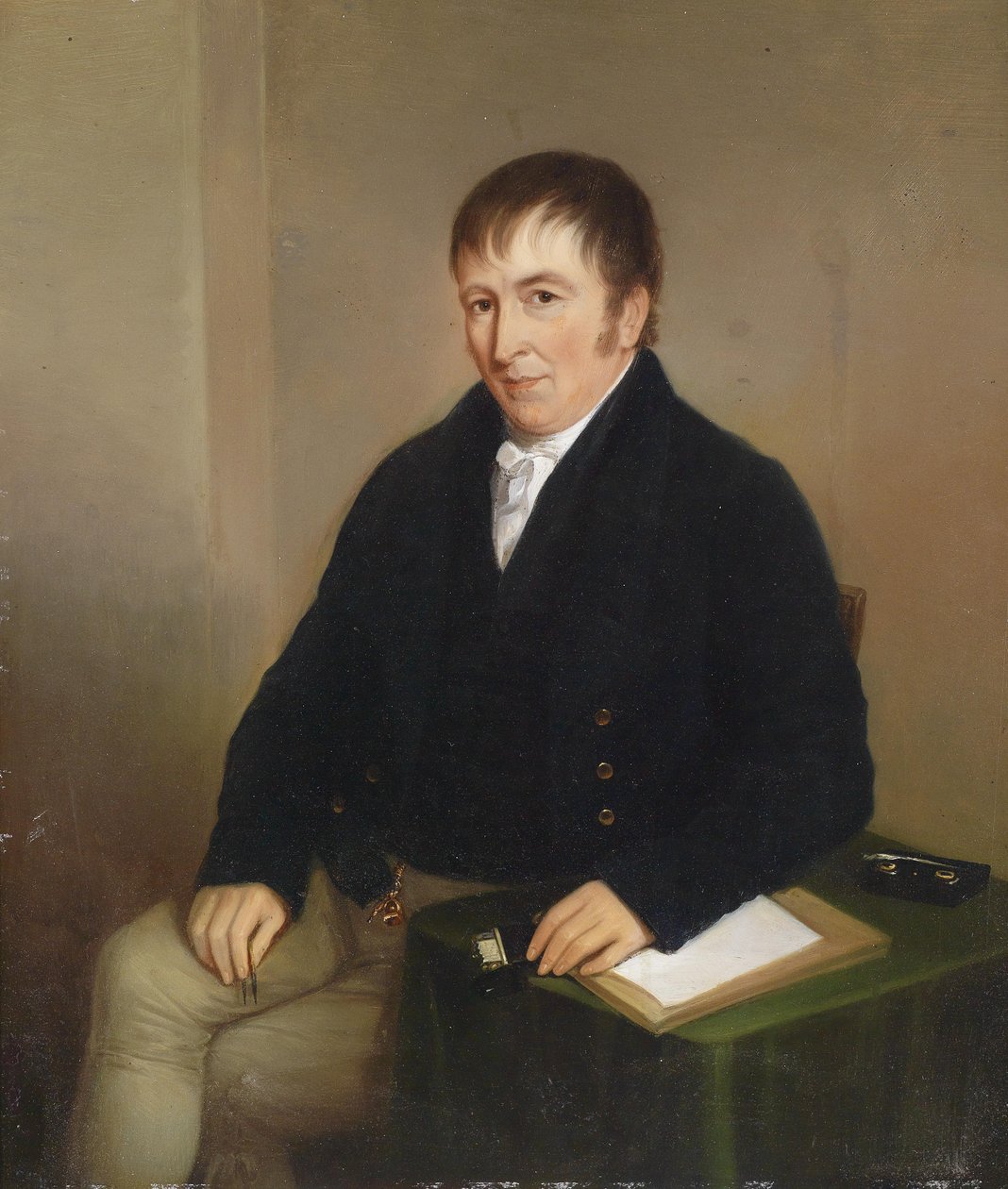 Bildnis eines Herrn von Joseph Kreutzinger