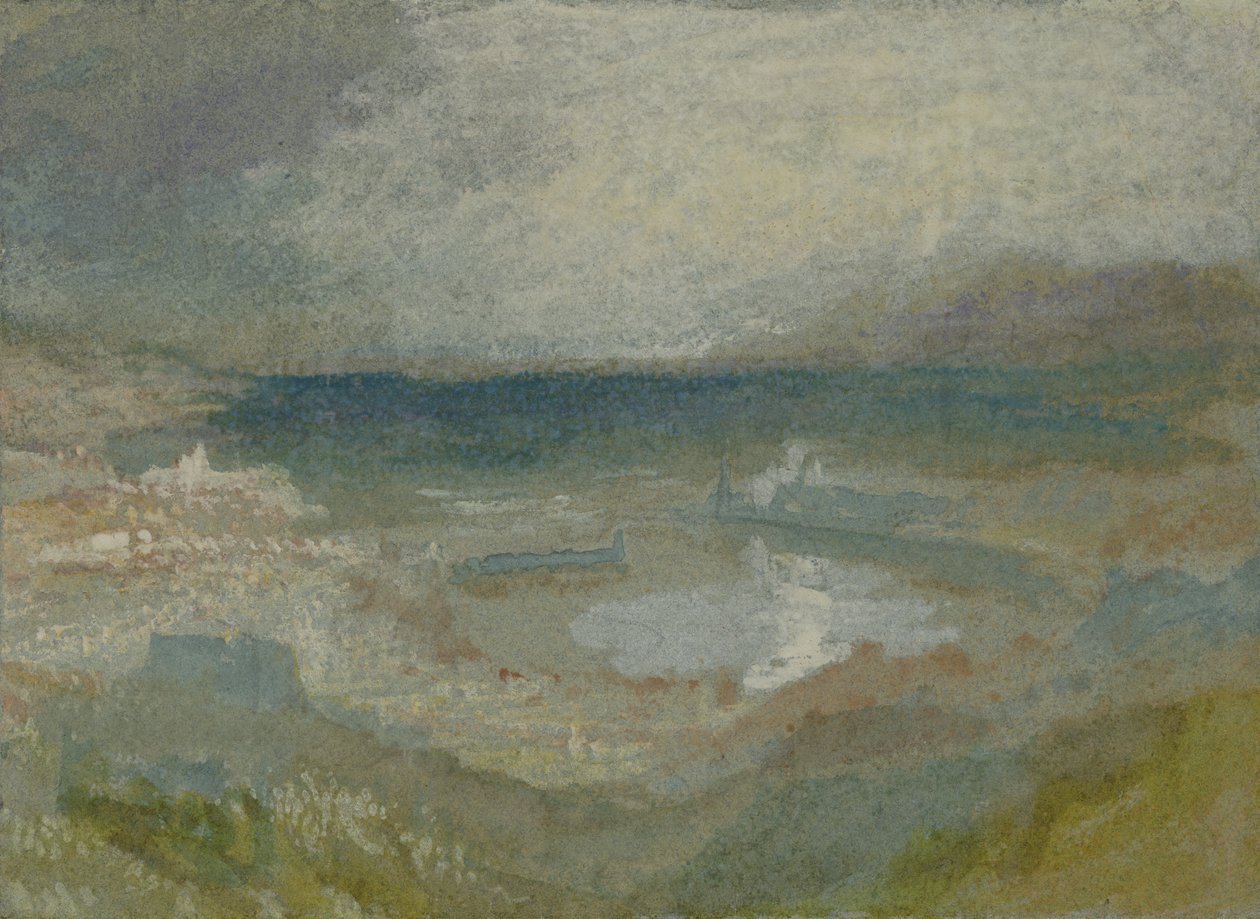 Ein Sturm über Genua von Joseph Mallord William Turner