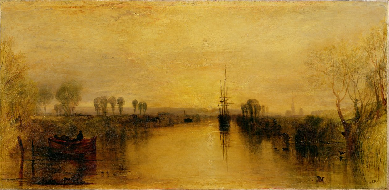 Chichester-Kanal, ca. 1829 von Joseph Mallord William Turner
