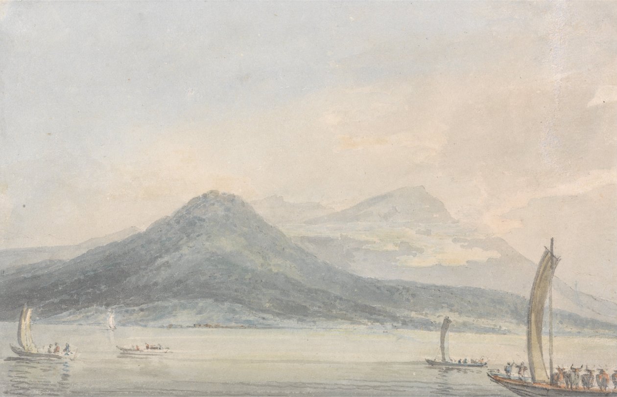 Von der Isola Borromena, Lago Maggiore von Joseph Mallord William Turner