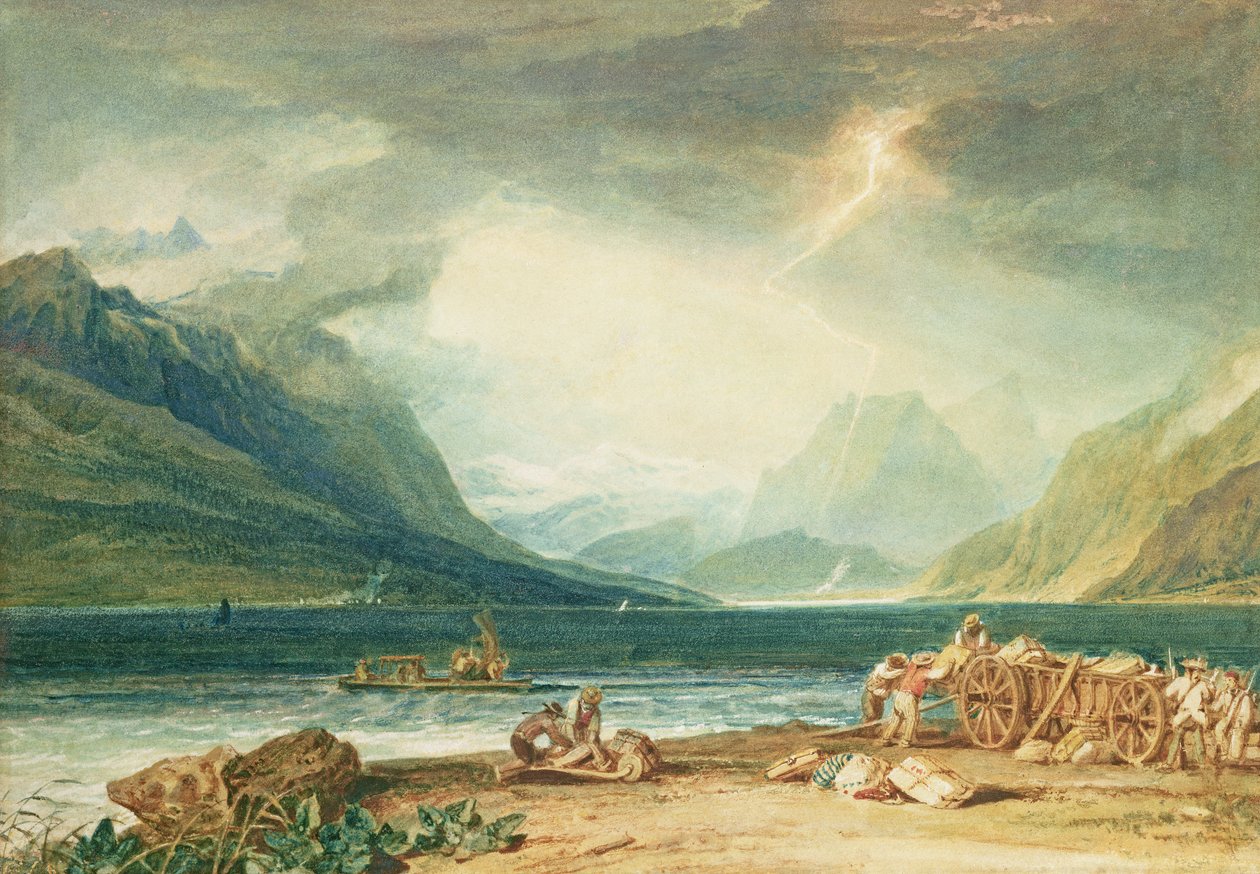 Thunersee von Joseph Mallord William Turner