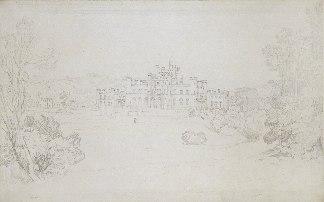 Lowther Castle, 1809 von Joseph Mallord William Turner