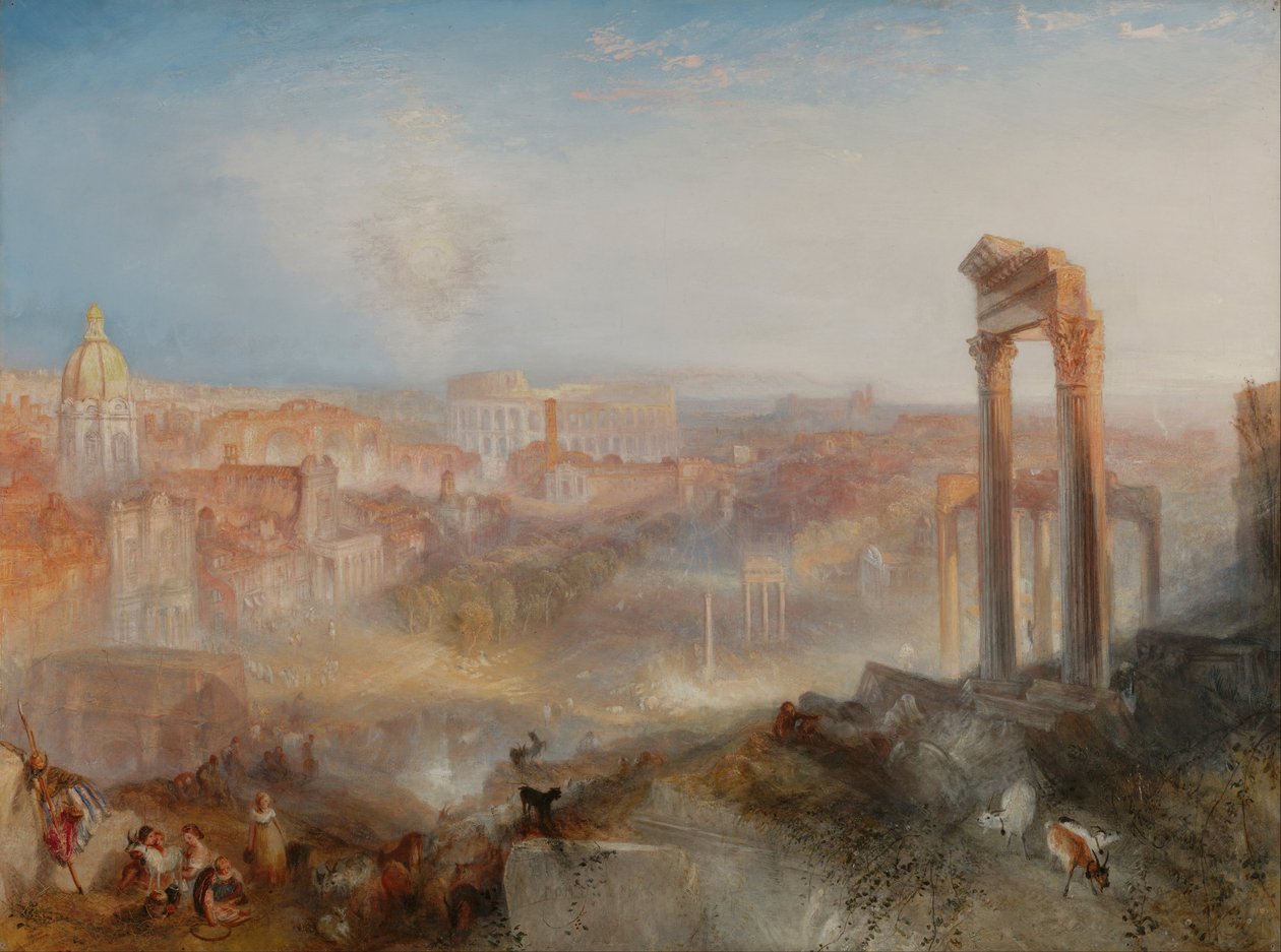 Modernes Rom-Campo Vaccino von Joseph Mallord William Turner