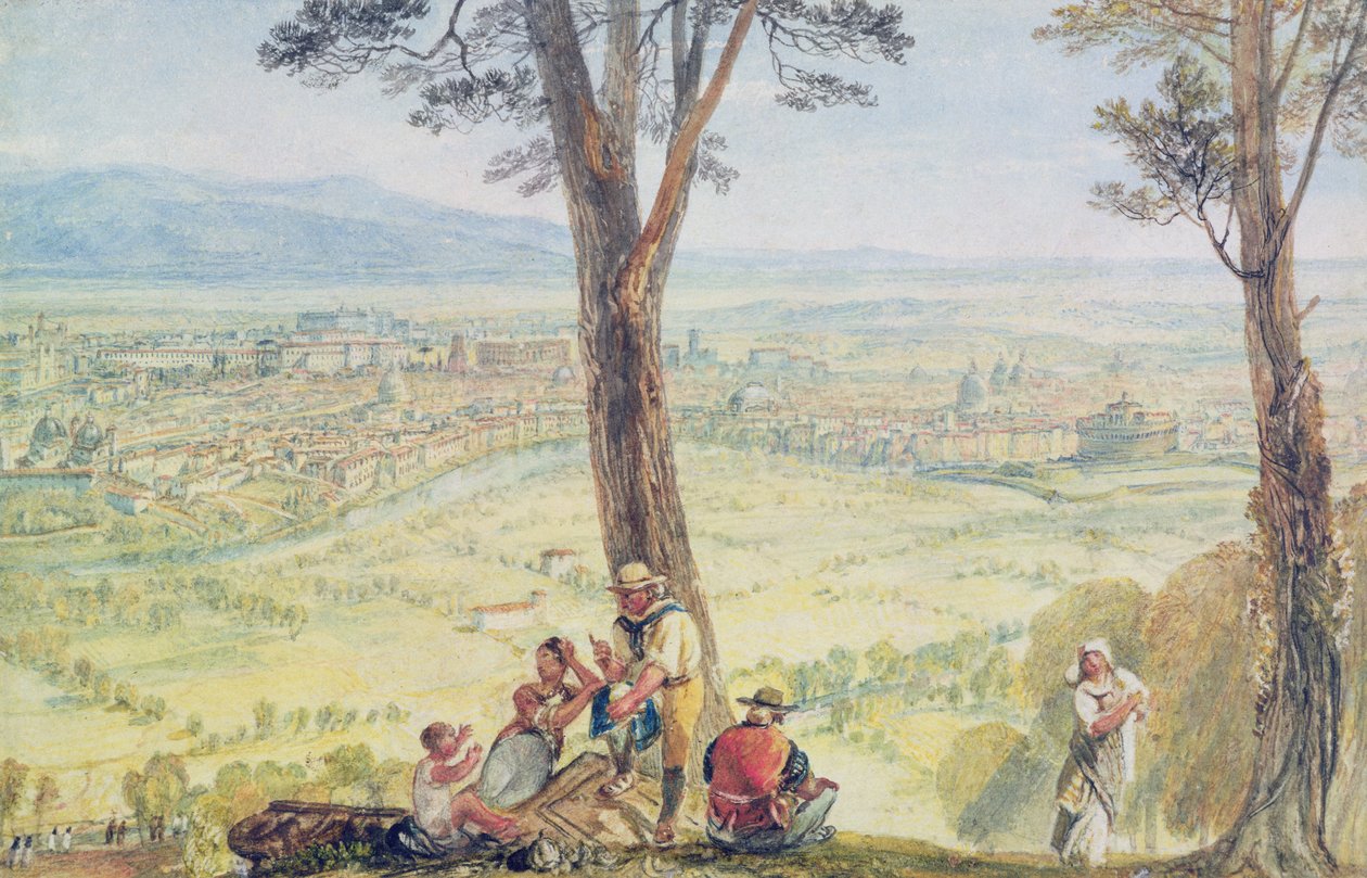Rom vom Monte Mario von Joseph Mallord William Turner