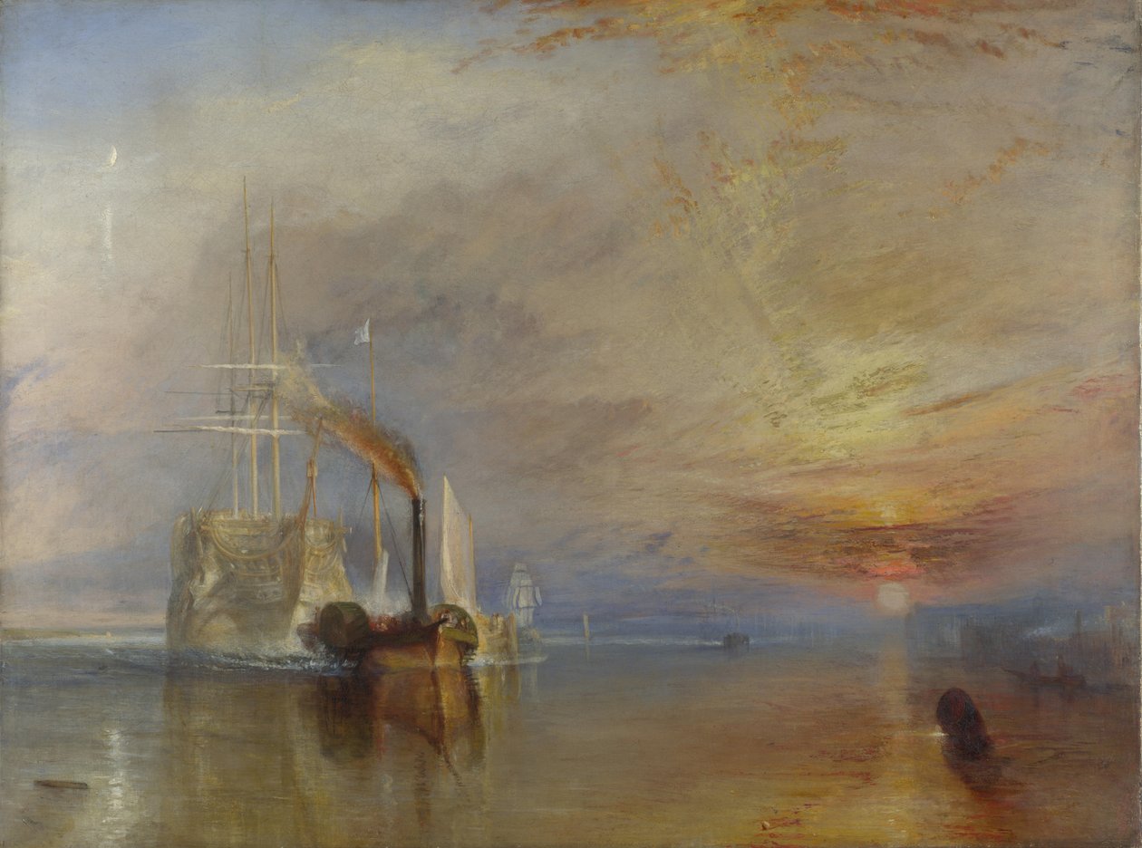 Die kämpfende Temeraire, 1839 von Joseph Mallord William Turner