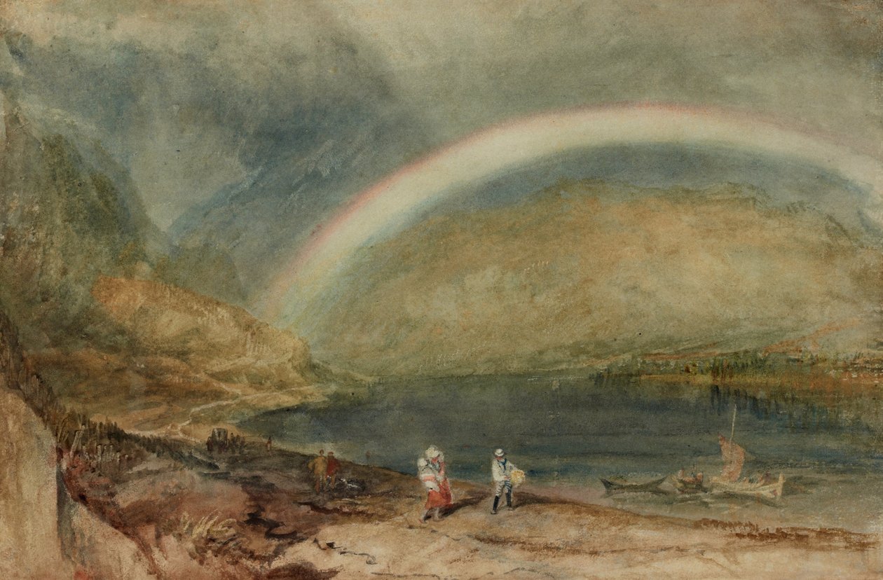 Der Regenbogen - Osterspai und Filsen von Joseph Mallord William Turner