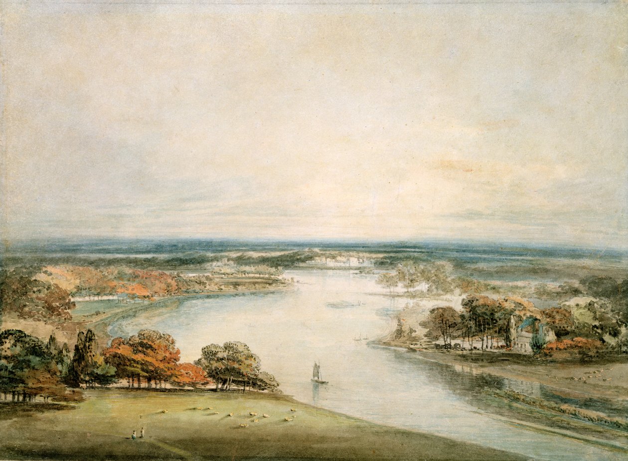 Die Themse von Richmond von Joseph Mallord William Turner