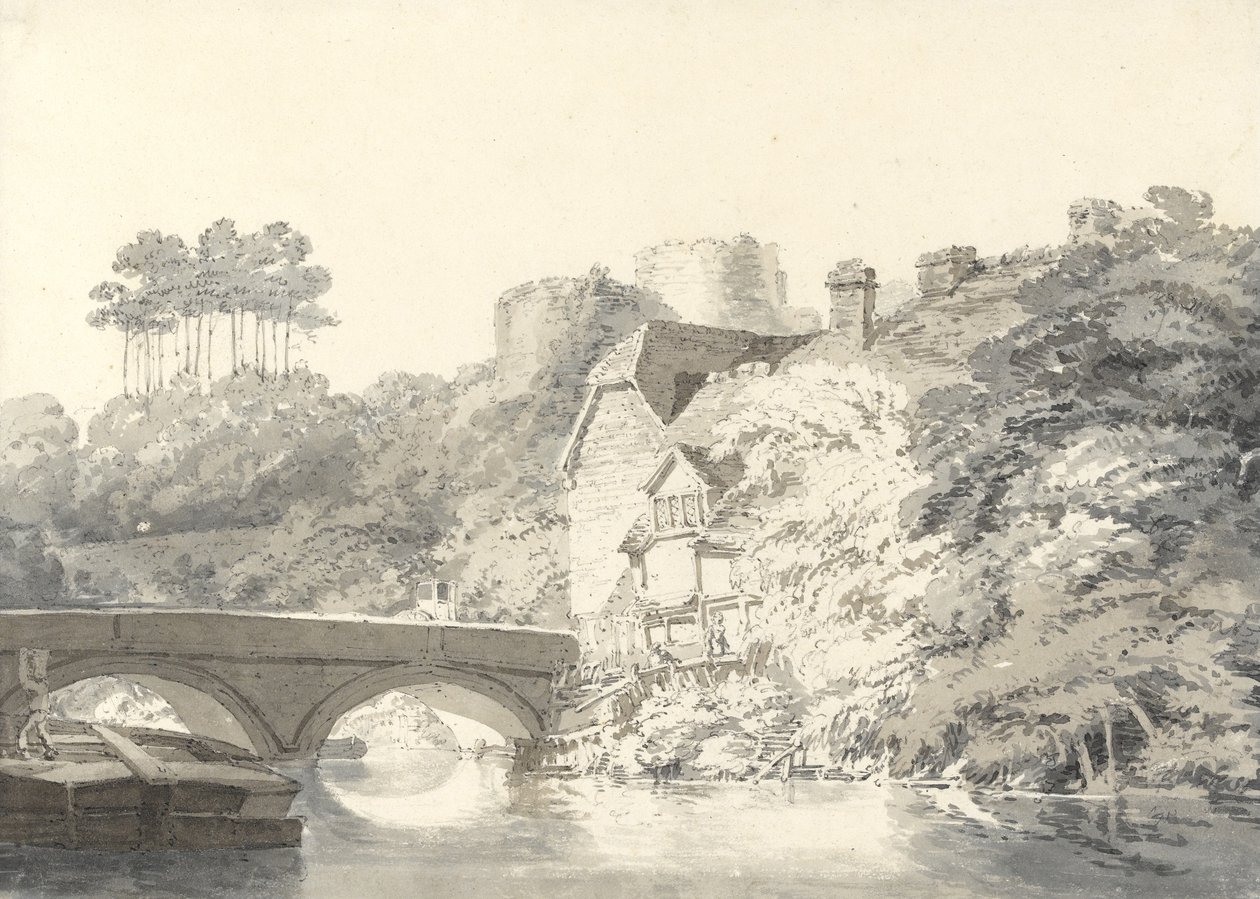 Tonbridge Castle, Kent von Joseph Mallord William Turner