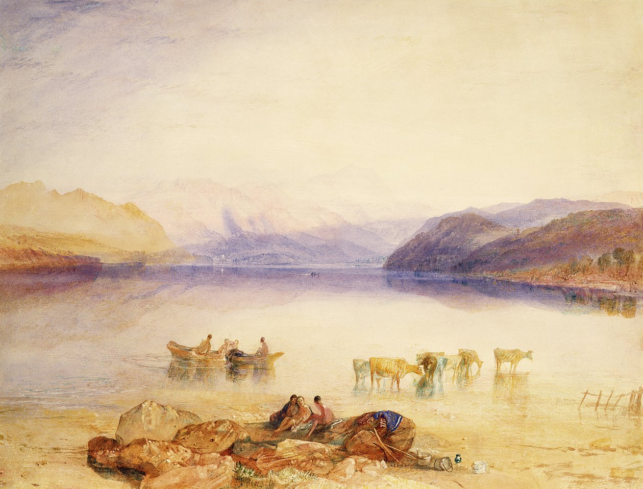 Ullswater von Joseph Mallord William Turner