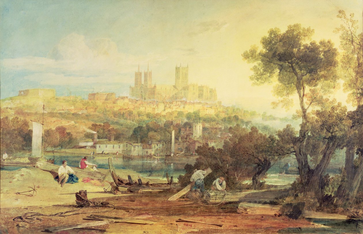 Ansicht von Lincoln von Joseph Mallord William Turner