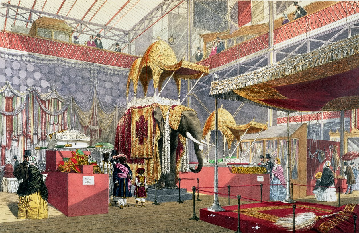 Große Ausstellung, 1851: Indien Nr. 4 für Dickinson Bros. von Joseph Nash