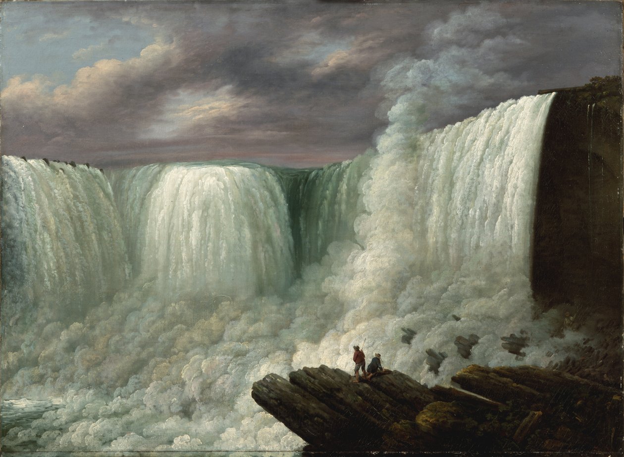 Niagarafälle, 1818 von Joseph Otis Minott