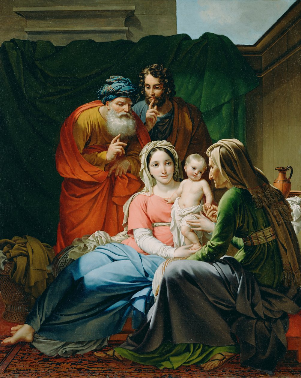 Die Heilige Familie von Joseph Paelinck