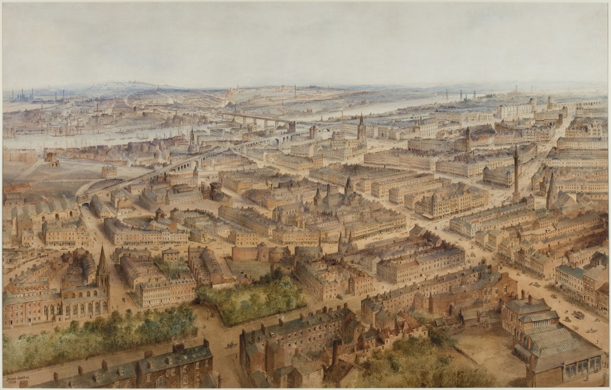 Newcastle upon Tyne von Joseph Ratcliffe Skelton