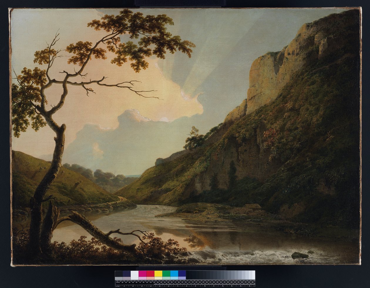 Matlock Tor, ca. 1778-80 von Joseph Wright of Derby