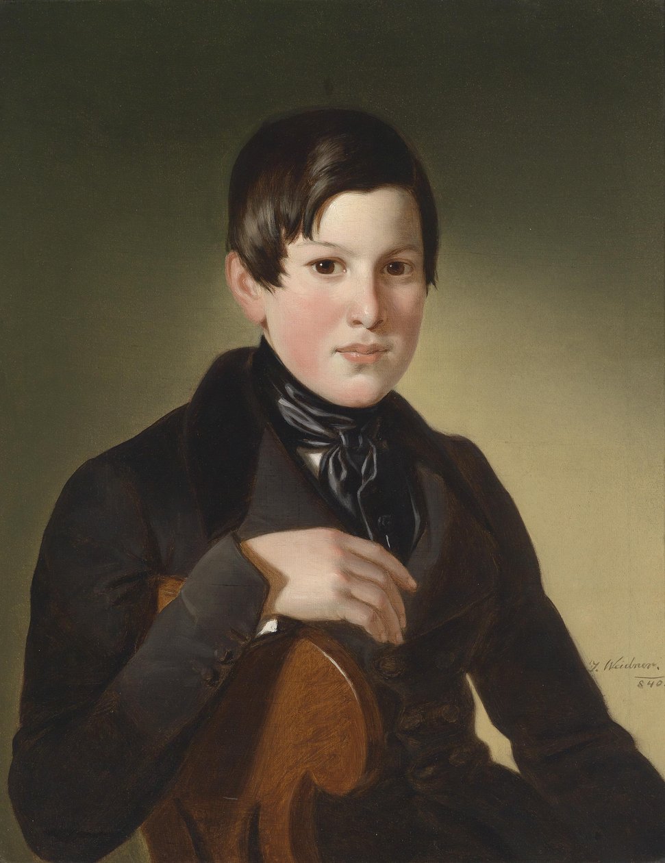 Bildnis eines Knaben von Joseph Weidner