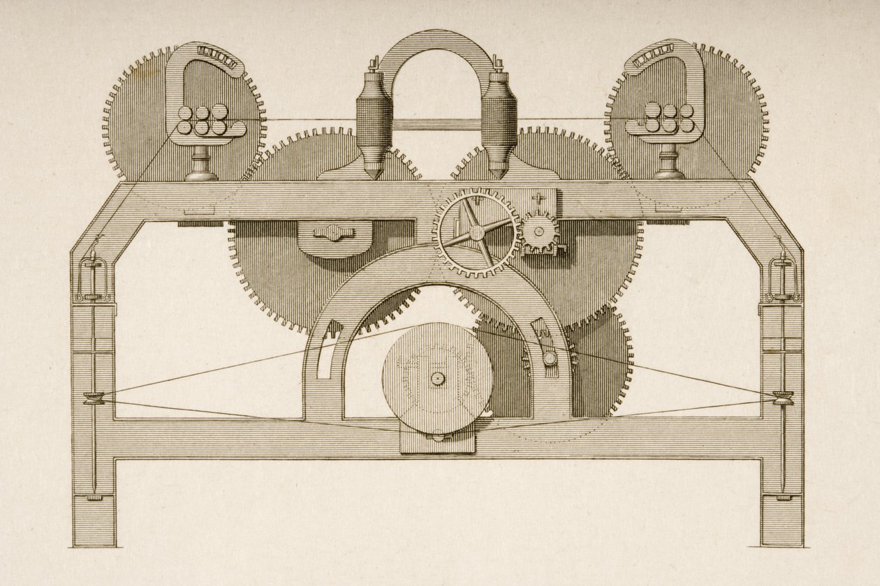 Endansicht einer Drossel, ca. 1830 von Joseph Wilson Lowry