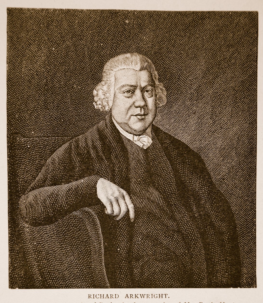 Richard Arkwright von Joseph Wright of Derby