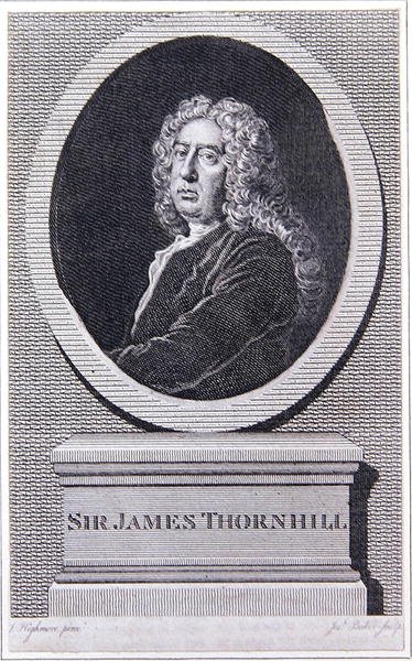 Sir James Thornhill von Joseph (after) Highmore