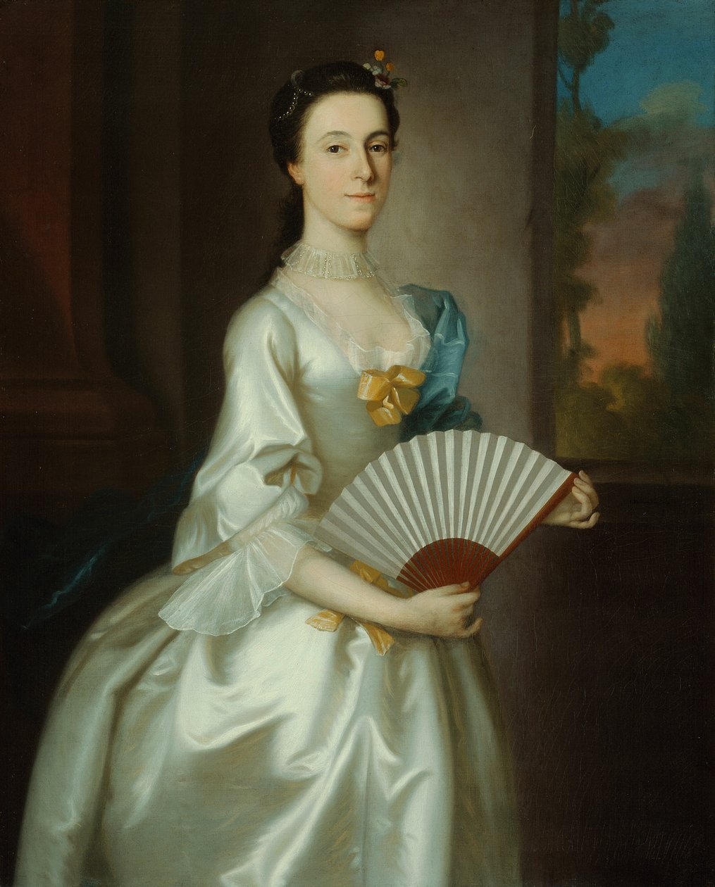 Abigail Chesebrough (Mrs. Alexander Grant) von Joseph Blackburn