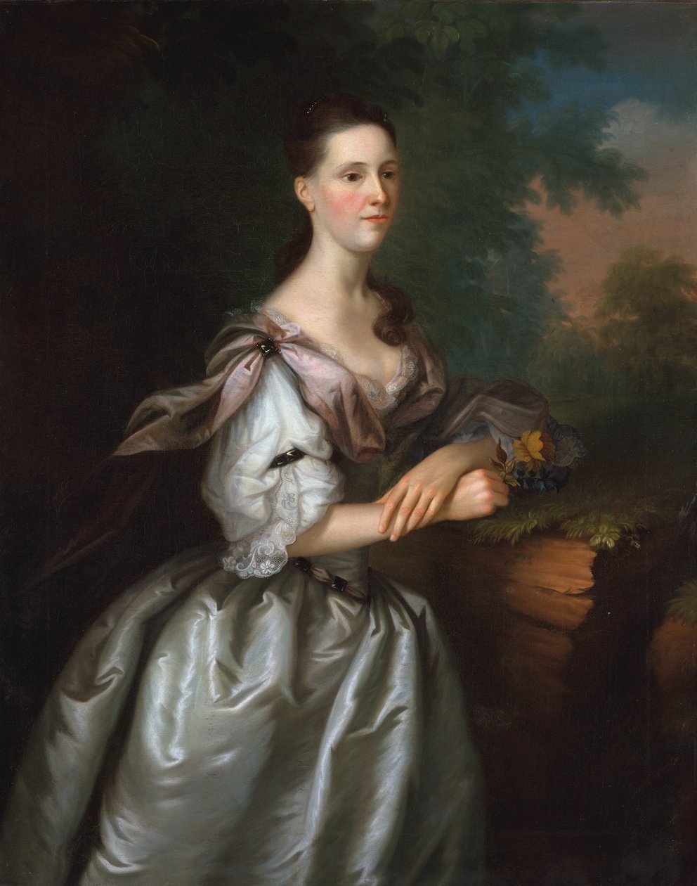 Mrs. Samuel Cutts, ca. 1762-63 von Joseph Blackburn