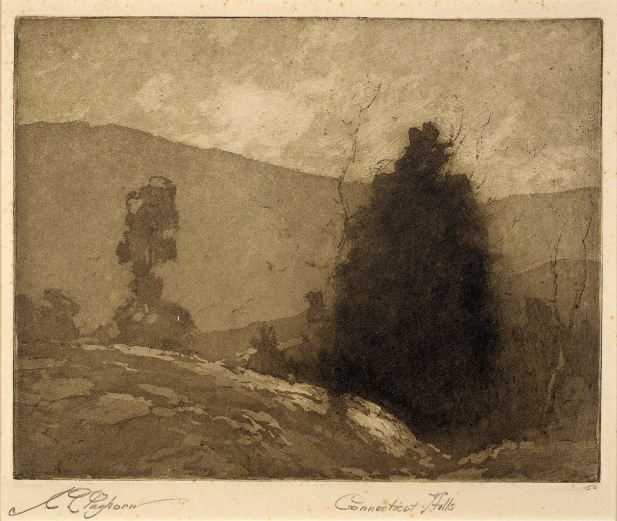 Hügel von Connecticut von Joseph C. Claghorn