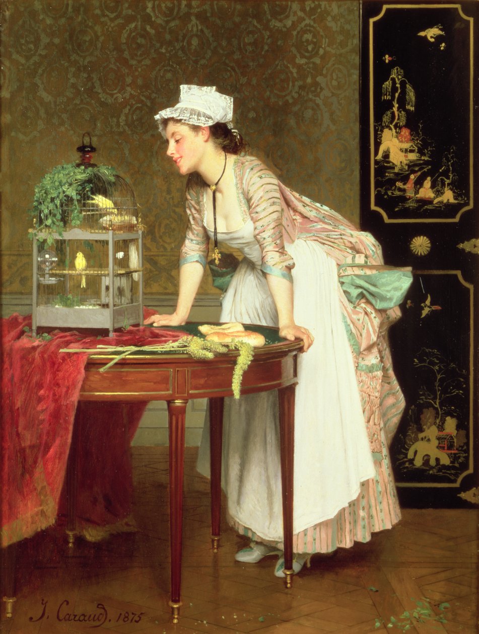 Die gelben Kanarienvögel von Joseph Caraud