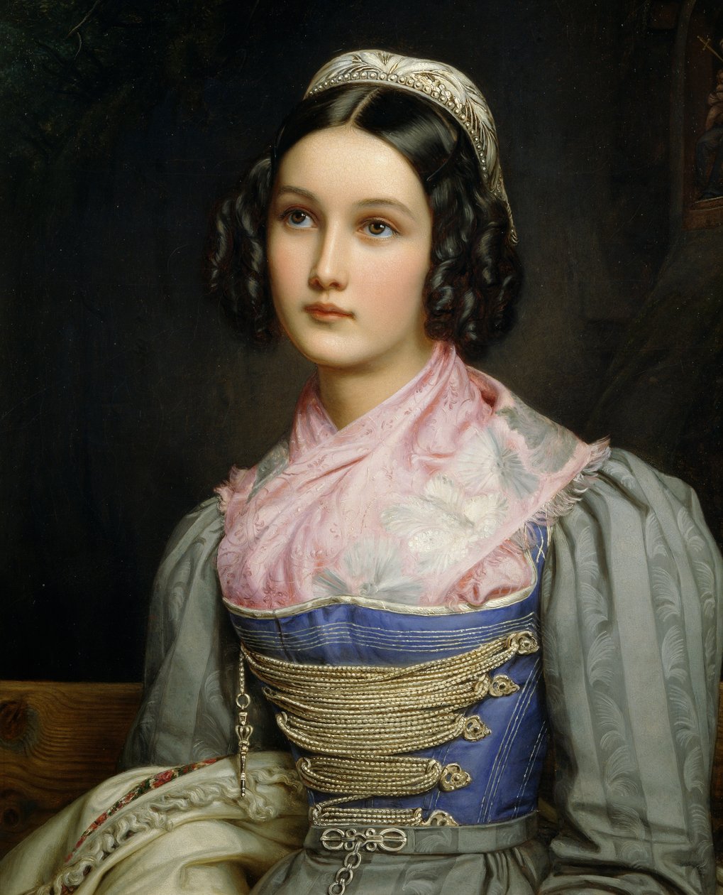 Porträt von Helene Sedelmayer von Joseph Carl Stieler