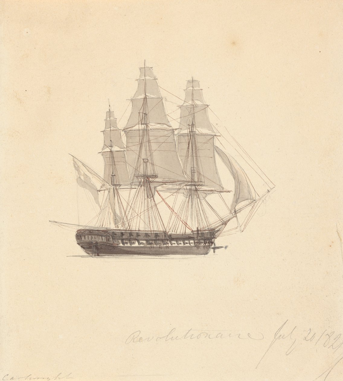 Revolutionär 20. Juli 1821 von Joseph Cartwright