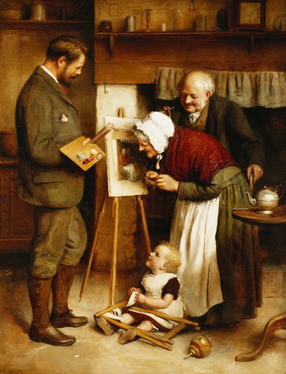 Das wahre Abbild, 1884 von Joseph Clark