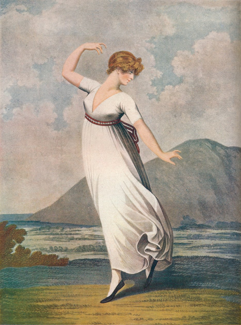 Caledonia in einem Reel, ca. 1800 von Joseph Constantine Stadler