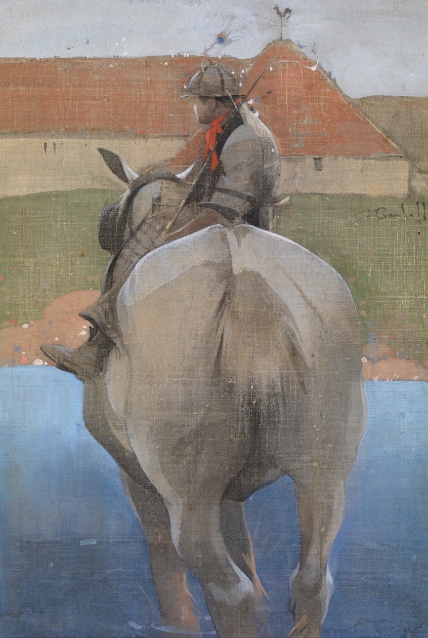 Der Bauernjunge von Joseph Crawhall