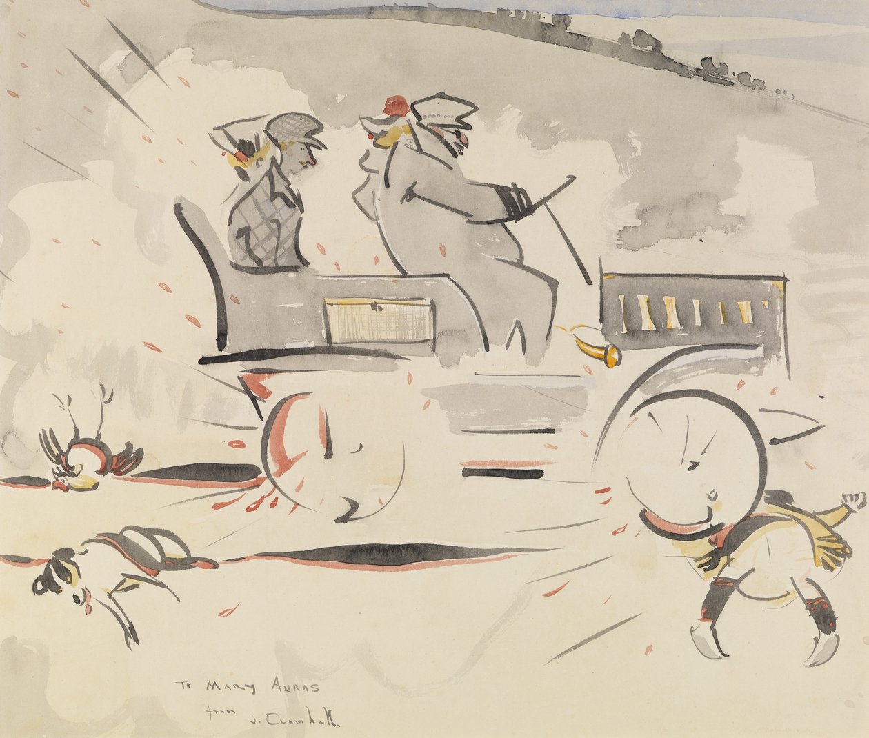 Der Straßenrowdy von Joseph Crawhall