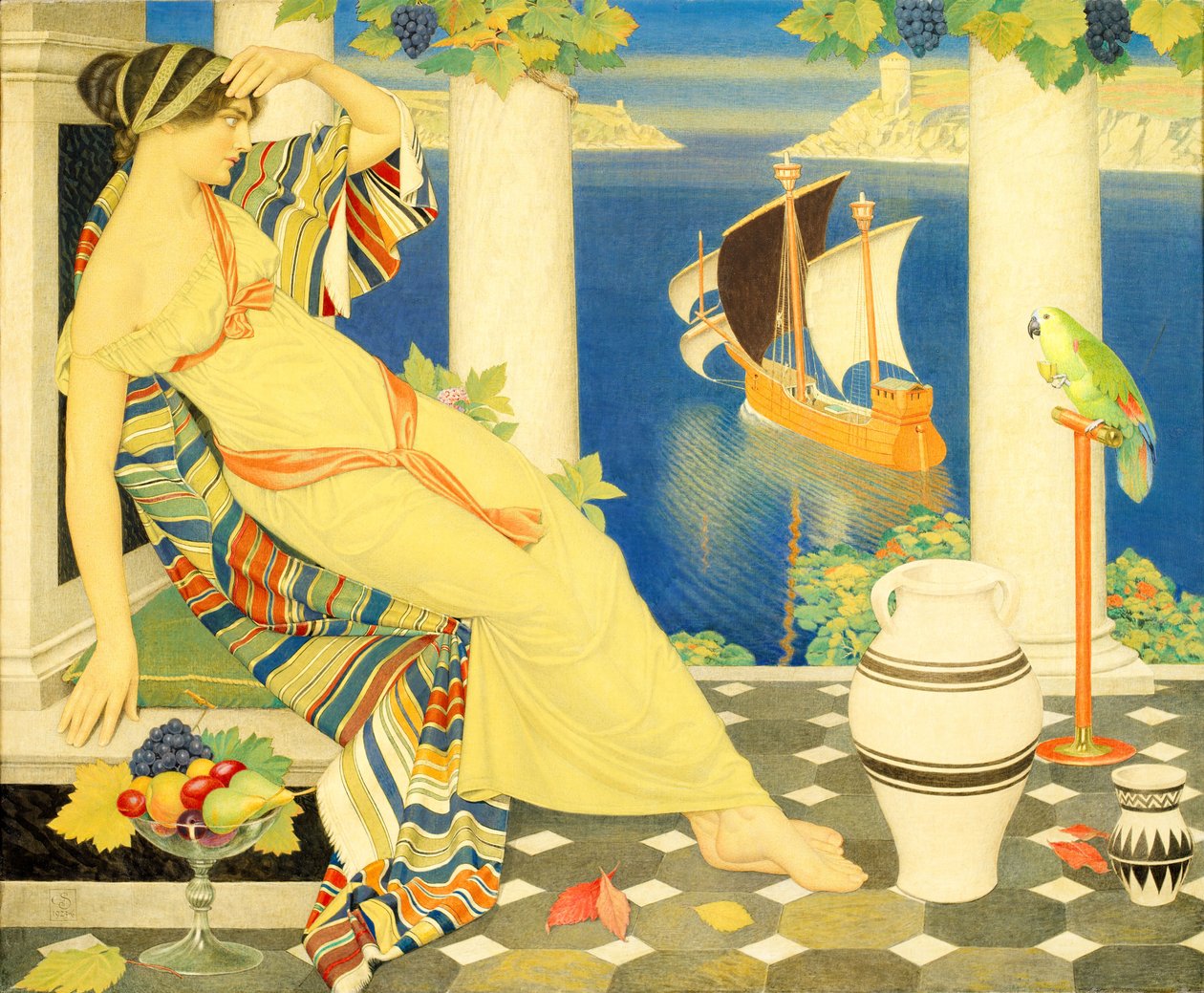 Ariadne auf Naxos von Joseph Edward Southall